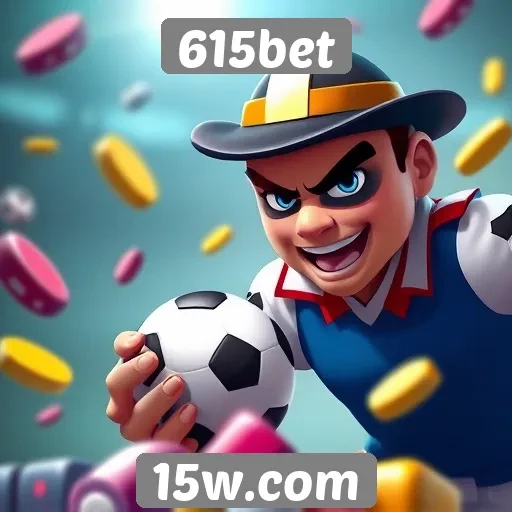 A variedade de jogos disponíveis no 615bet